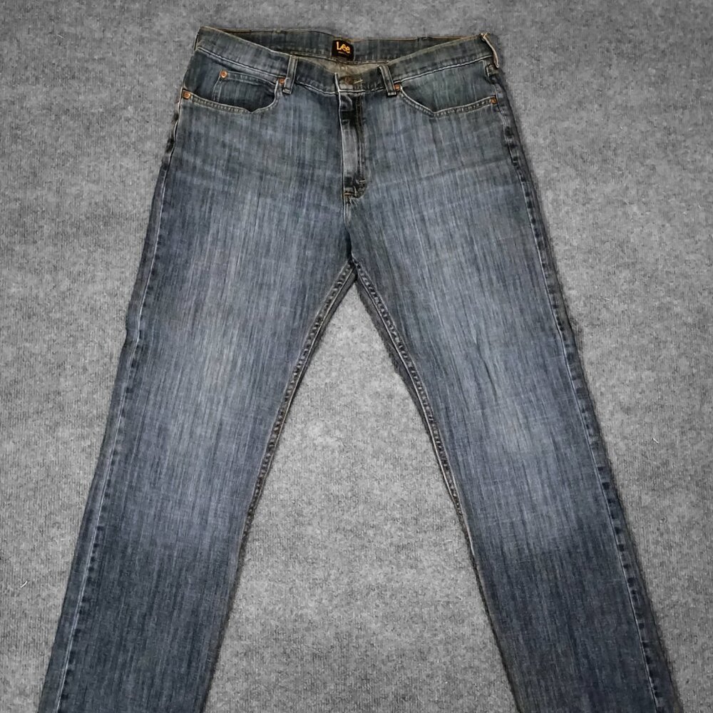 Mens Lee Classic Relaxed Fit Straight Leg 36x34